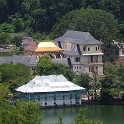 De heilige stad Kandy