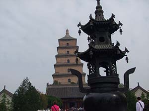witte duif pagoda