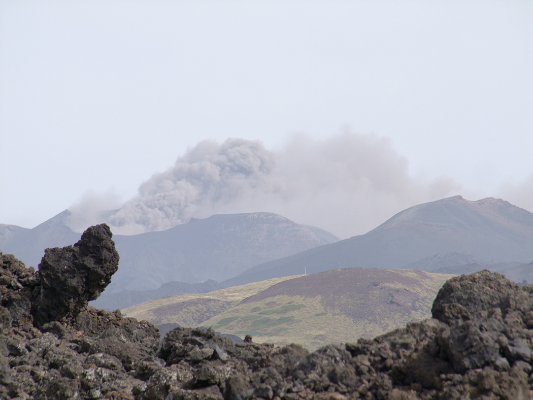 Actieve Etna vulkaan