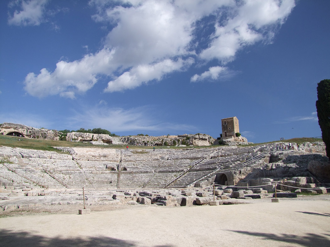 Grieke en Romeine opgravingen in Siracuase