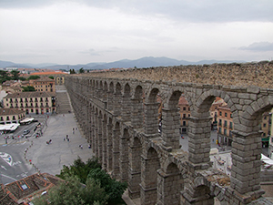 Aqauduct in Segovia