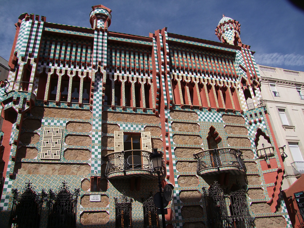Bouwwerk van Guelle en Gaudi