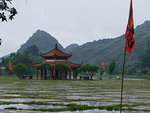 Trung-Nang - Bich Dong Pagode en Dinh en Le Dynastie