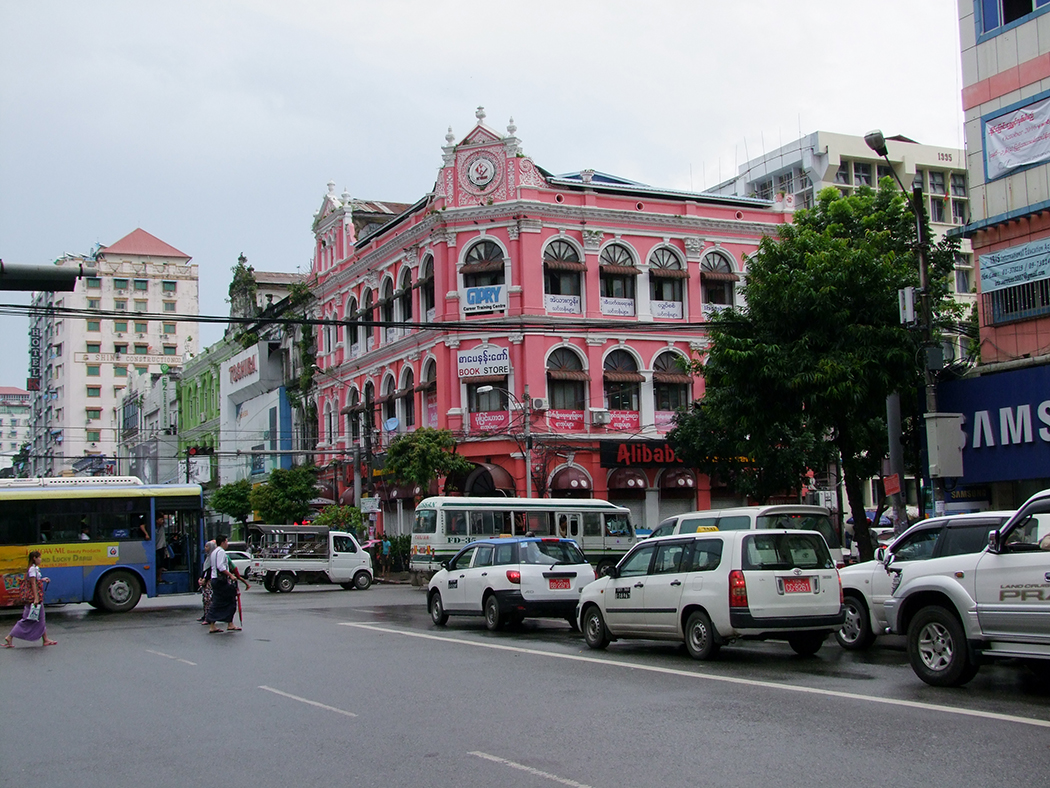 Koloniale tijden in Yangon